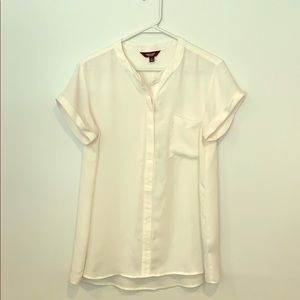 Simply Vera Cream Sheer Top